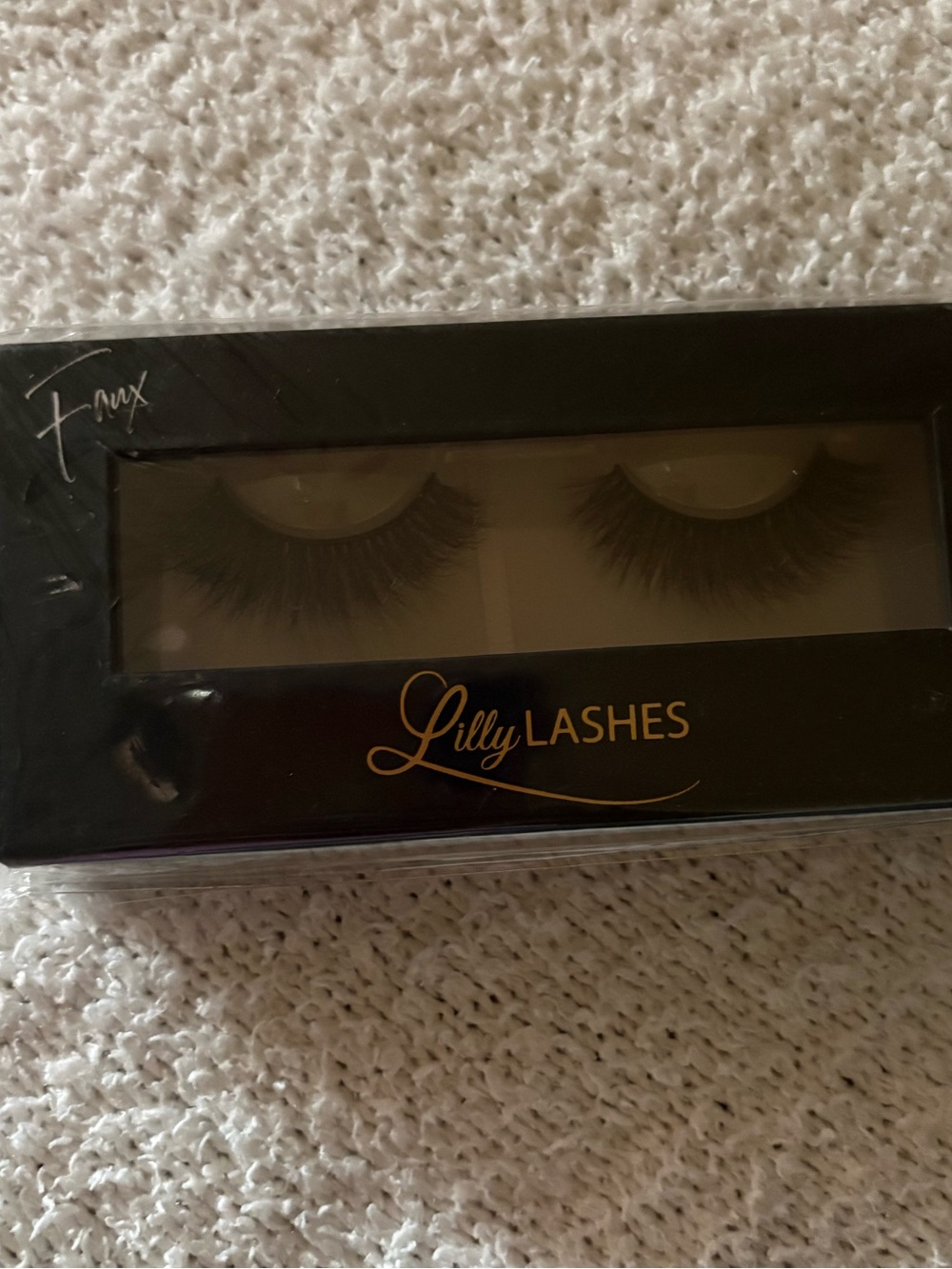 Lilly Lashes Faux Mink Dramatic Black Lashes